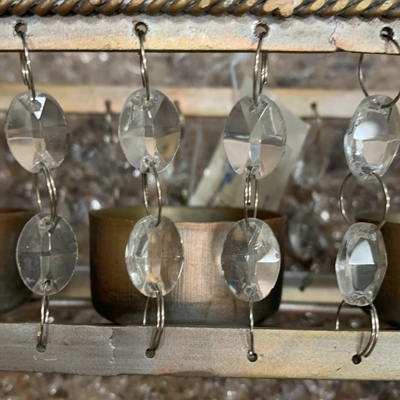 NWT Metal and Jewelled Candle/Tealight Holder - Picture 7 of 13